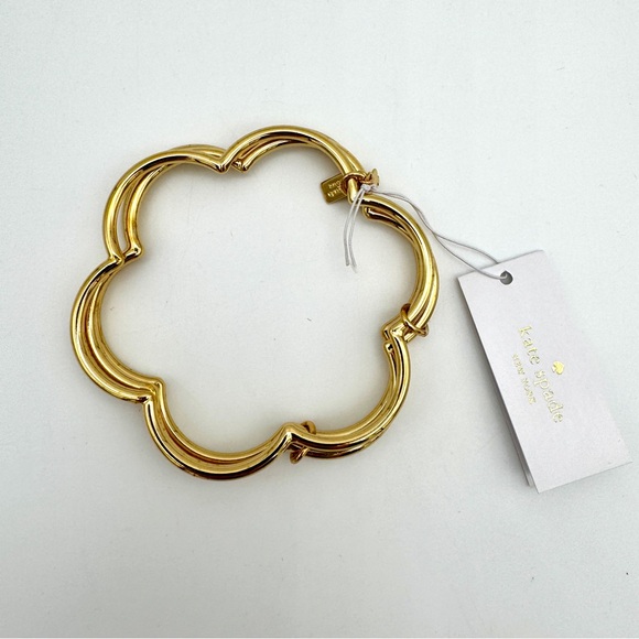 KATE SPADE Scrunched Scallops Stackable Bangle Set - WBRUF716 - Picture 6 of 7